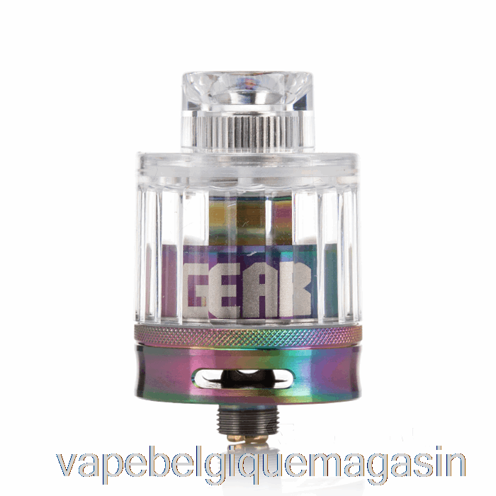 Vape Shop Bruxelles Wotofo Gear V2 24mm Rta Arc-en-ciel